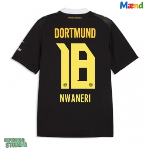 Borussia Dortmund Ethan Nwaneri #18 Replika Udebanetrøje 2026-27 Kortærmet